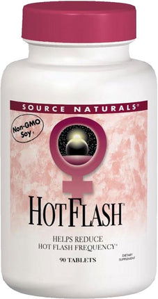 Hot Flash, 90 Tablets , Brand_Source Naturals Form_Tablets Size_90 Tabs