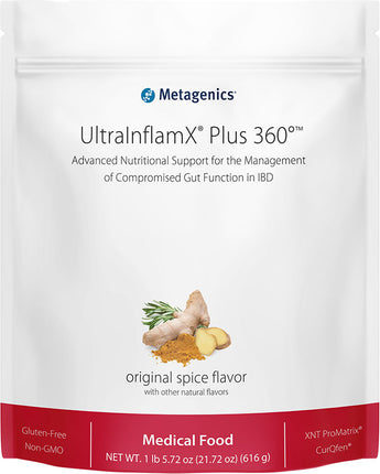 UltraInflamX® Plus 360º™, Original Spice Flavor, 21.72 Oz (616 g) Powder
