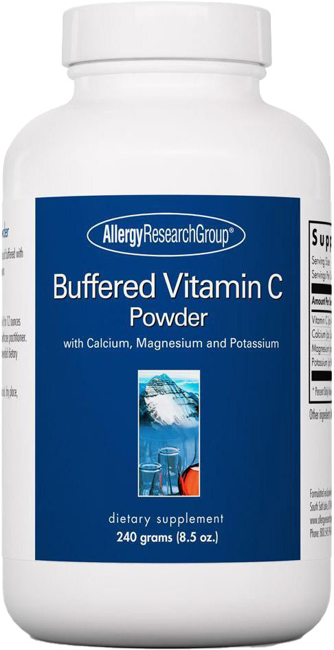 Buffered Vitamin C Powder 240 g , Brand_Allergy Research Group Form_Powder