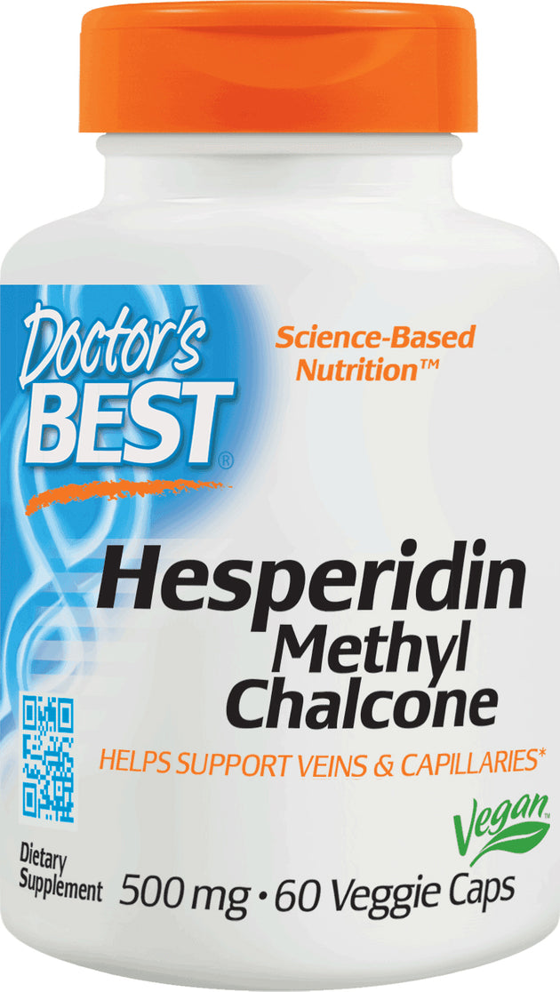 Hesperidin Methyl Chalcone 500 mg, 60 Vegetarian Capsules , Brand_Doctor's Best Form_Vegetarian Capsules Potency_500 mg Size_60 Caps