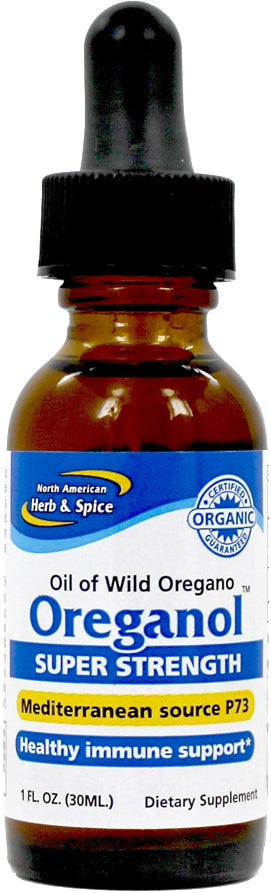 Wild Oil of Oregano - Oreganol - Super Strength & Researched-Tested P73, 1 Fl Oz (30 mL) Liquid , Brand_North American Herb and Spice Form_Liquid Size_1 Fl Oz