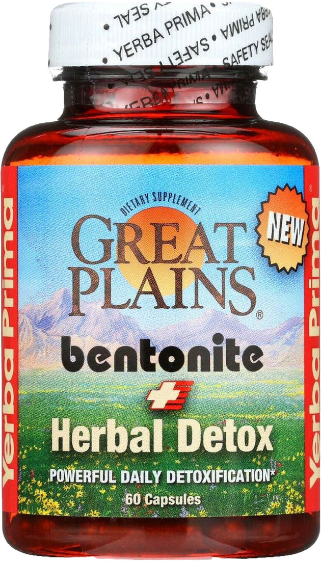 Great Plains® Bentonite Herbal Detox, 60 Capsules , 20% Off - Everyday [On]