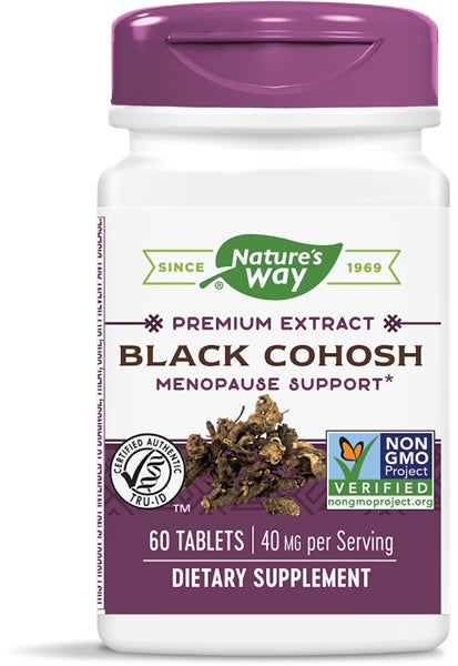 Black Cohosh, 60 Tablets , Brand_Nature's Way Form_Tablets Size_60 Tabs