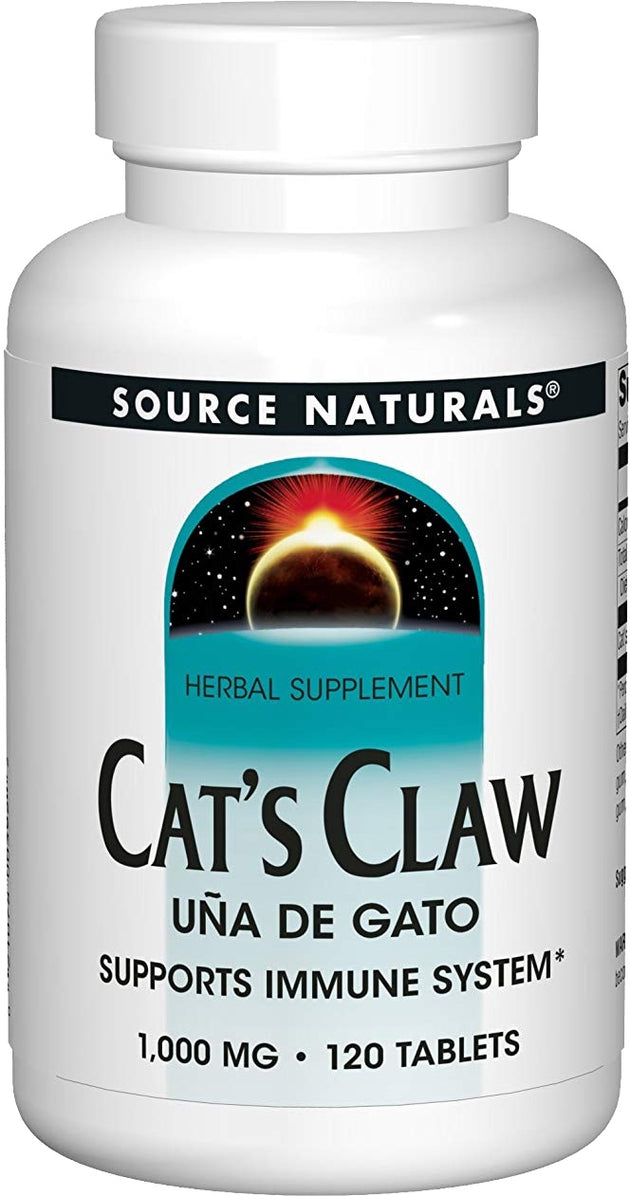 Cat's Claw 1000 mg, 60 Tablets , Brand_Source Naturals Potency_1000 mg Size_60 Tabs