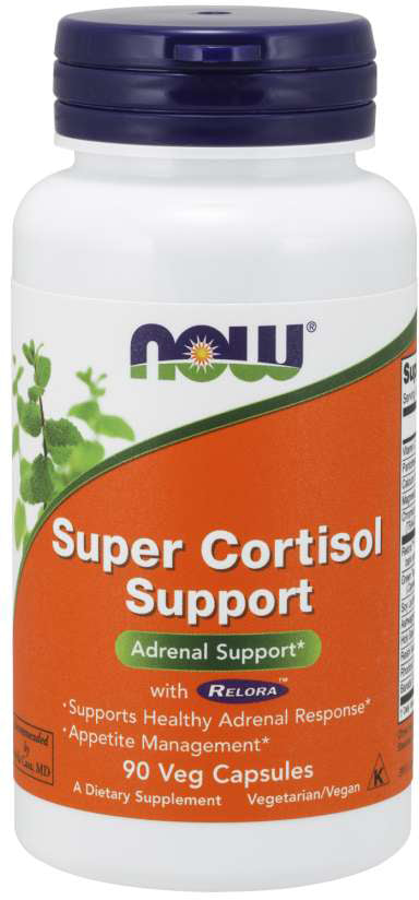 Super Cortisol Support with Relora™, 90 Veg Capsules , Brand_NOW Foods Form_Veg Capsules Size_90 Caps