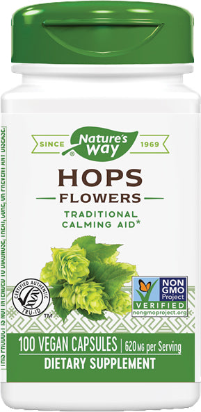 Hops, 620 mg, 100 Vegan Capsules ,