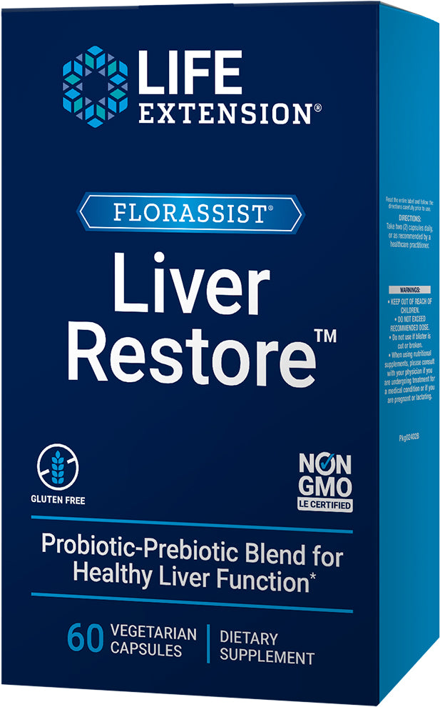 FLORASSIST® Liver Restore™, 60 Vegetarian Capsules ,