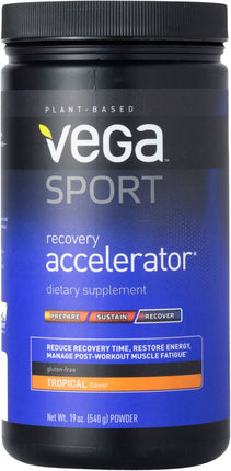 Recovery Accelerator, Tropical Flavor, 19 Oz (540 g) Powder , 20% Off - Everyday [On]