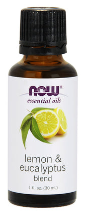 Lemon & Eucalyptus Blend, 1 fl oz. , Brand_NOW Foods Form_Oil Size_1 Fl Oz
