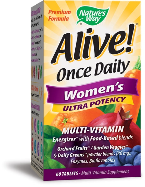 Alive! Once Daily Women’s Ultra, 60 Tablets