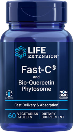 Fast-C® and Bio-Quercetin Phytosome, 60 Vegetarian Tablets
