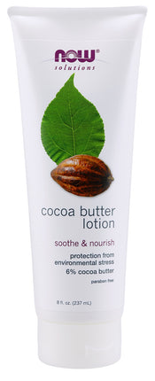 Cocoa Butter Lotion, 8 fl oz. , Brand_NOW Foods Form_Lotion Size_8 Fl Oz