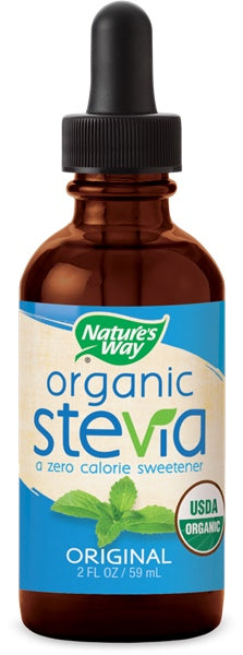 Organic Stevia Original (no flavor), 2 Fl Oz (59 mL) Liquid , Brand_Nature's Way Form_Liquid Size_2 Fl Oz
