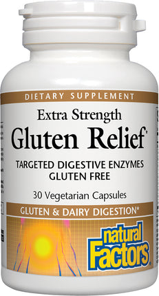 Extra Strength Gluten Relief, 30 Vegetarian Capsules , 20% Off - Everyday [On]