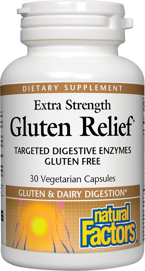 Extra Strength Gluten Relief, 30 Vegetarian Capsules , 20% Off - Everyday [On]