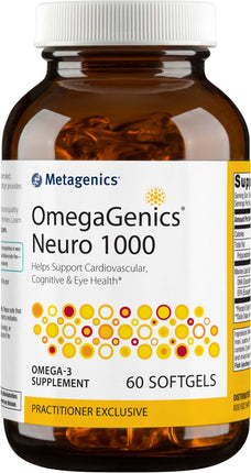 OmegaGenics® Neuro 1000, 60 Softgels