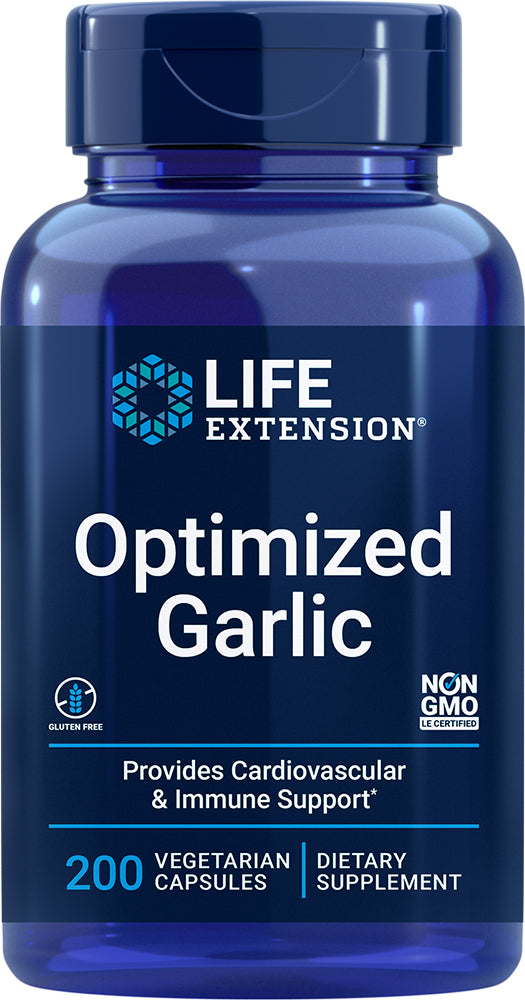 Optimized Garlic, 200 Vegetarian Capsules ,