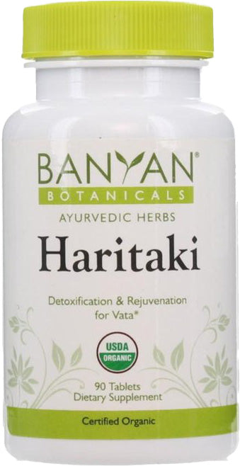 Organic Haritaki, 90 Tablets , 20% Off - Everyday [On] New Product