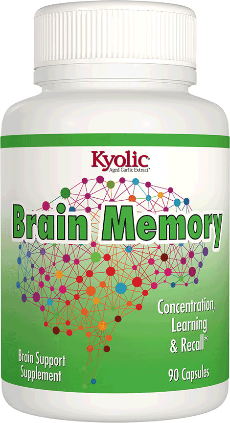 Brain Memory, 90 Capsules , Brand_Kyolic Form_Capsules Size_90 Caps