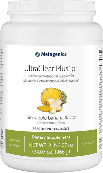 UltraClear Plus® pH, Pineapple Banana Flavor, 34 Oz (966 g) Powder , Emersons
