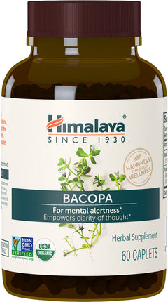 Bacopa, 750 mg, 60 Caplets ,