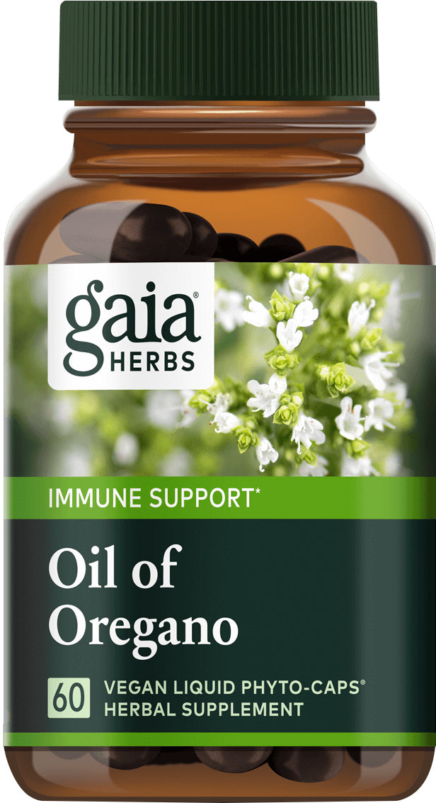 Oil of Oregano, 60 Vegan Liquid Phytocaps , Brand_Gaia Herbs Form_Vegan Liquid Phytocaps Size_60 Softgels