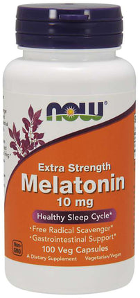 Extra Strength Melatonin, 10 mg, 100 Veg Capsules