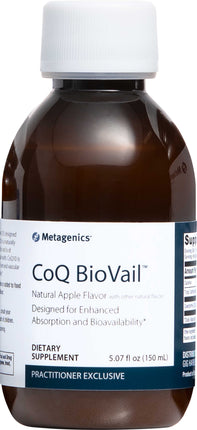 CoQ BioVail™, Apple Flavor, 5.07 Fl Oz (150 mL) Liquid