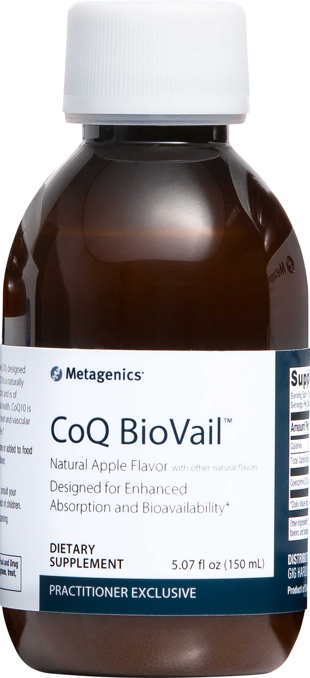 CoQ BioVail™, Apple Flavor, 5.07 Fl Oz (150 mL) Liquid , Emersons Emersons-Alt