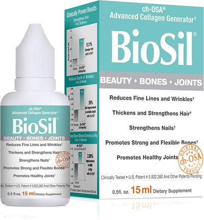 BioSil, 5 mg, 60 Vegetarian Capsules , Brand_Natural Factors Form_Vegetarian Capsules Potency_5 mg Size_60 Caps