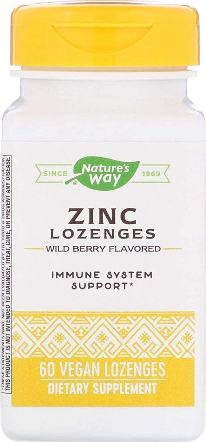 Zinc Lozenges with Echinacea and Vitamin C, Wild Berry Flavor, 60 Vegan Lozenges , This is a Vitamin C Product