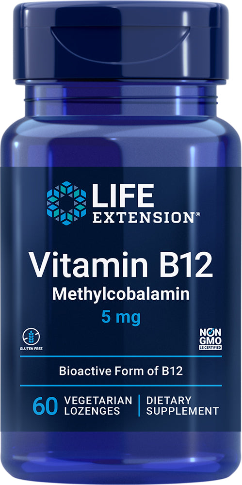 Vitamin B12 Methylcobalamin, 60 Vegetarian Lozenges ,