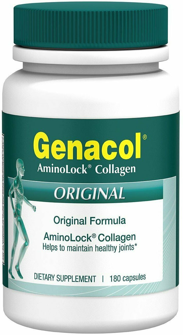 Genacol® AminoLock® Collagen Original Formula, 180 Capsules , Brand_Genacol Form_Capsules Size_180 Caps