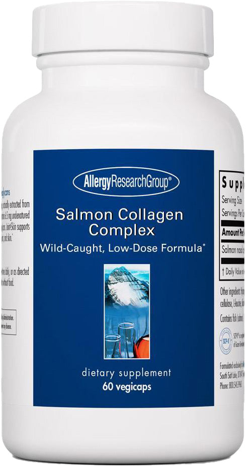 Salmon Collagen Complex, 60 Vegetarian Capsules , Brand_Allergy Research Group