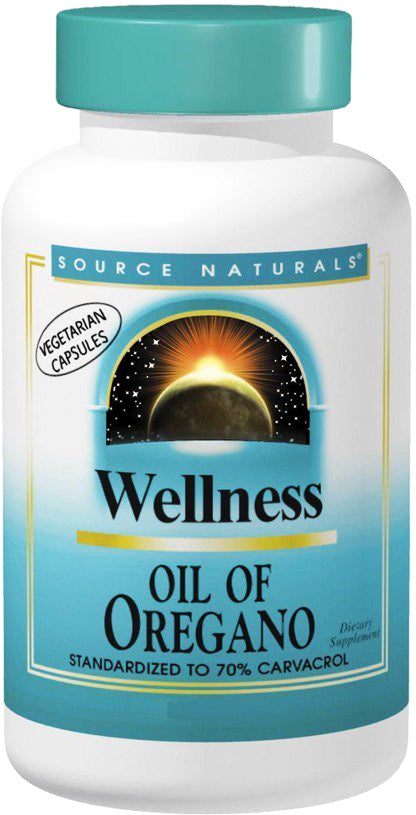 Wellness Oil of Oregano, 30 Capsules , Brand_Source Naturals Form_Capsules Size_30 Caps