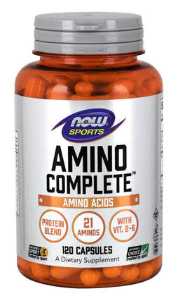 Amino Complete, 120 Capsules , Brand_NOW Foods Form_Capsules Size_120 Caps
