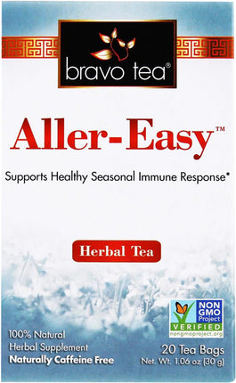 Aller-Easy™ Herbal Tea, 20 Tea Bags , Brand_Bravo Tea Form_Tea Bags Size_20 Count