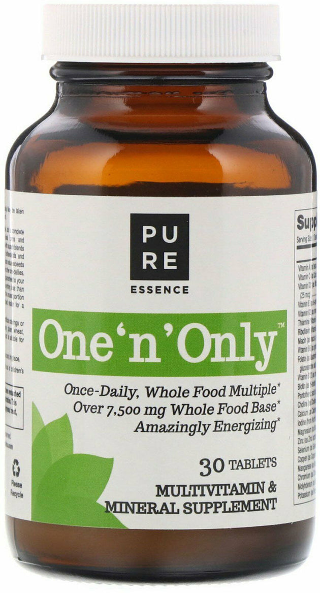 One 'n' Only™, 30 Tablets , Brand_Pure Essence Labs Form_Tablets Size_30 Tabs