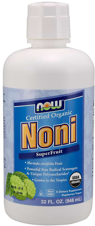 Noni SuperFruit Juice Liquid, 32 Fl Oz , Brand_NOW Foods Form_Liquid Size_32 Fl Oz