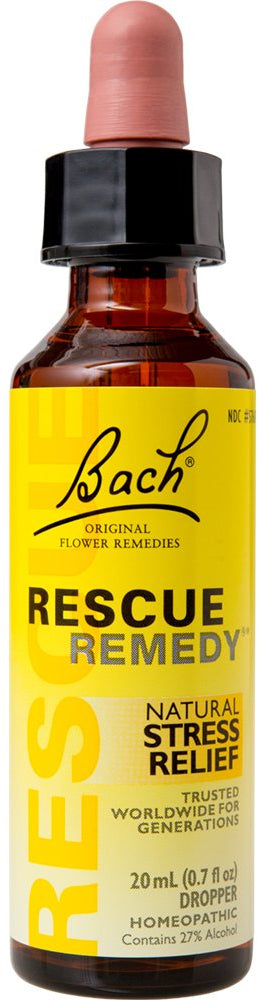 Rescue Remedy®, 0.7 Fl Oz (20 mL) Liquid , Brand_Bach Form_Liquid Size_0.7 Fl Oz