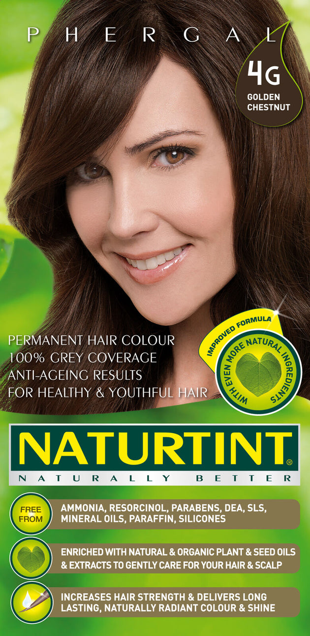 4G Golden Chestnut Permanent Hair Color, Hair Dye , 20% Off - Everyday [On]