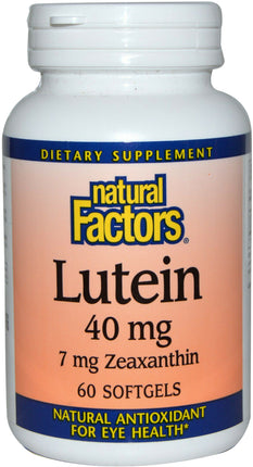 Lutein 40 mg, 60 Softgels