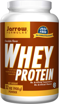 Whey Protein Chocolate, 2 lbs (908 g) , Brand_Jarrow Formulas Flavor_Chocolate Form_Powder Size_2 Lbs