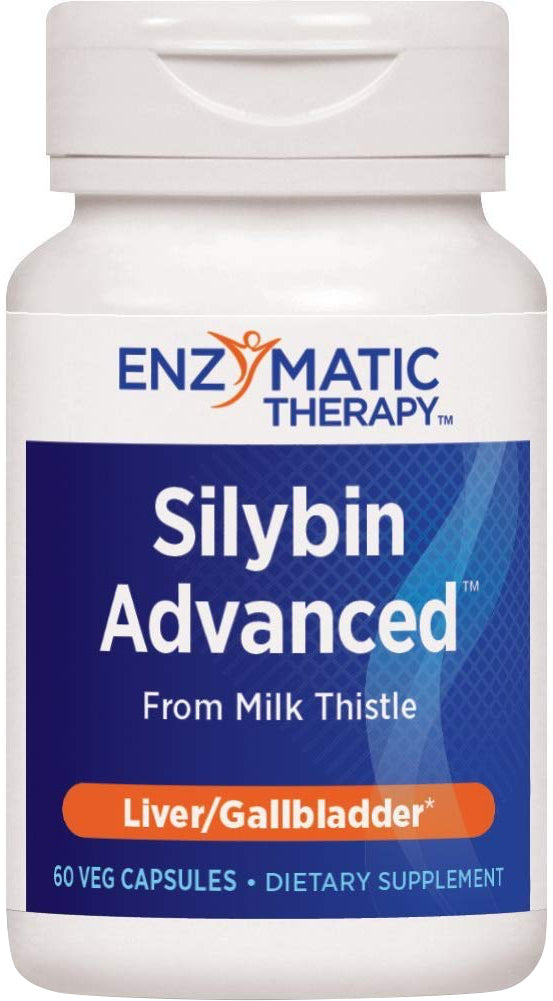 Silybin Phytosome from Milk Thistle, 60 Capsules , Brand_Enzymatic Therapy Form_Capsules Size_60 Caps