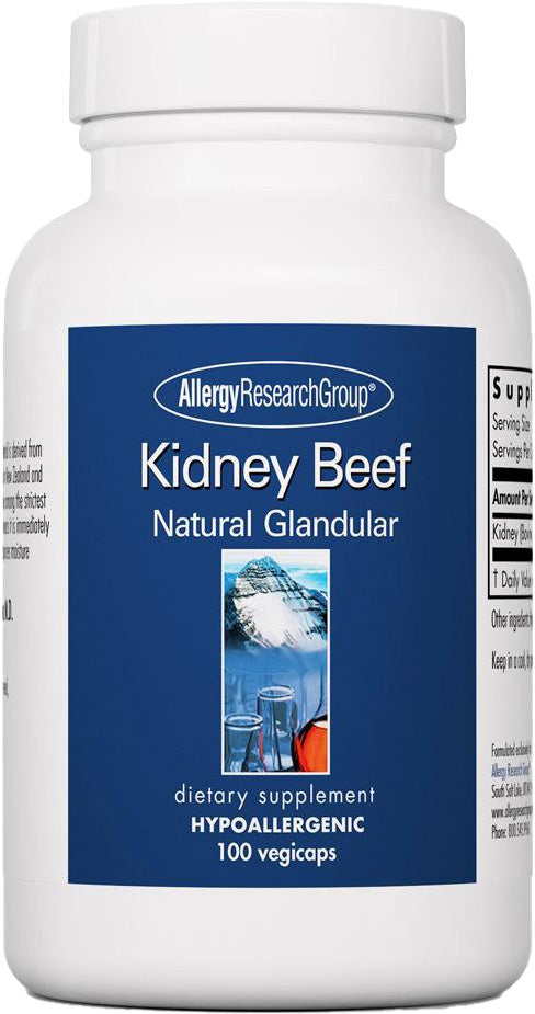Kidney Beef, 100 Vegicaps , Brand_Allergy Research Group