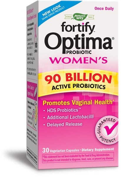 Fortify™ Optima® Women's 90 Billion Probiotic, 30 Veg Capsules , Brand_Nature's Way Form_Veg Capsules Size_30 Caps