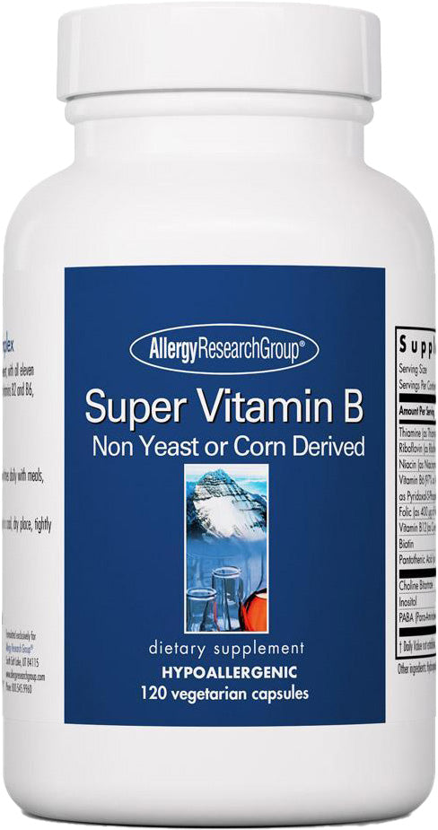 Super Vitamin B, 120 Vegetarian Capsules , Brand_Allergy Research Group