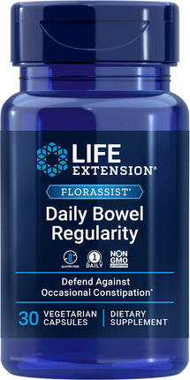 FLORASSIST® Daily Bowel Regularity, 30 Vegetarian Capsules ,