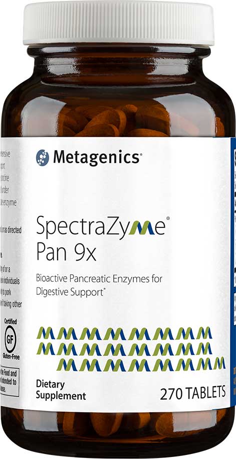 SpectraZyme® Pan 9x, 270 Tablets , Emersons Emersons-Alt