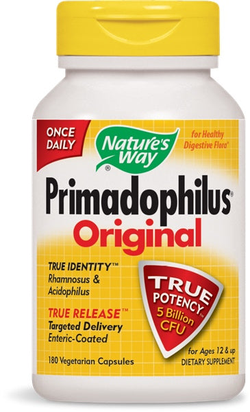 Primadophilus Original, 180 Veg Capsules , Brand_Nature's Way Form_Veg Capsules Size_180 Caps